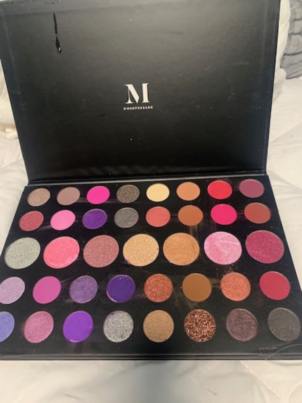 Morphe eye shadow palate